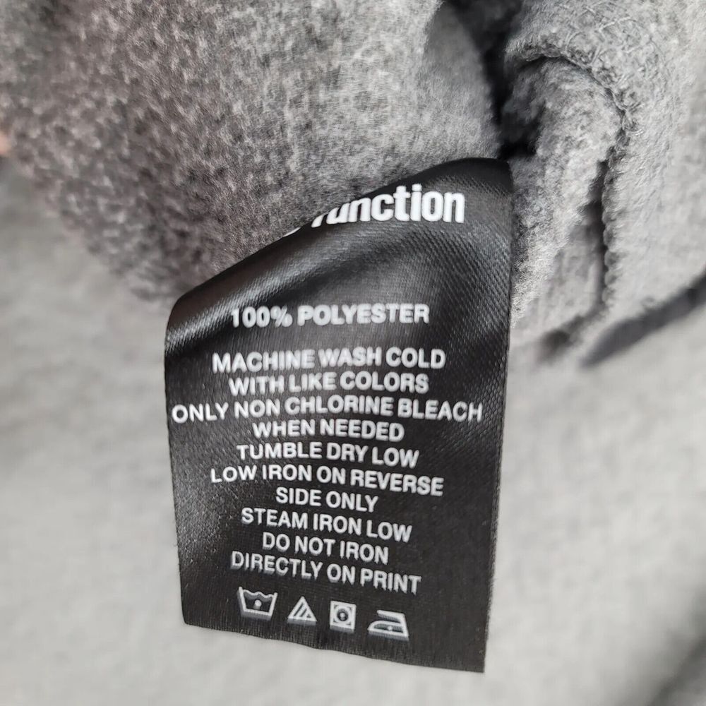 Ecko function Jacket Mens Large Gray Spellout Lar… - image 6